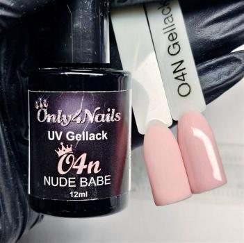 Preview: Gellack Nude Babe 12ml für deine Fingernägel